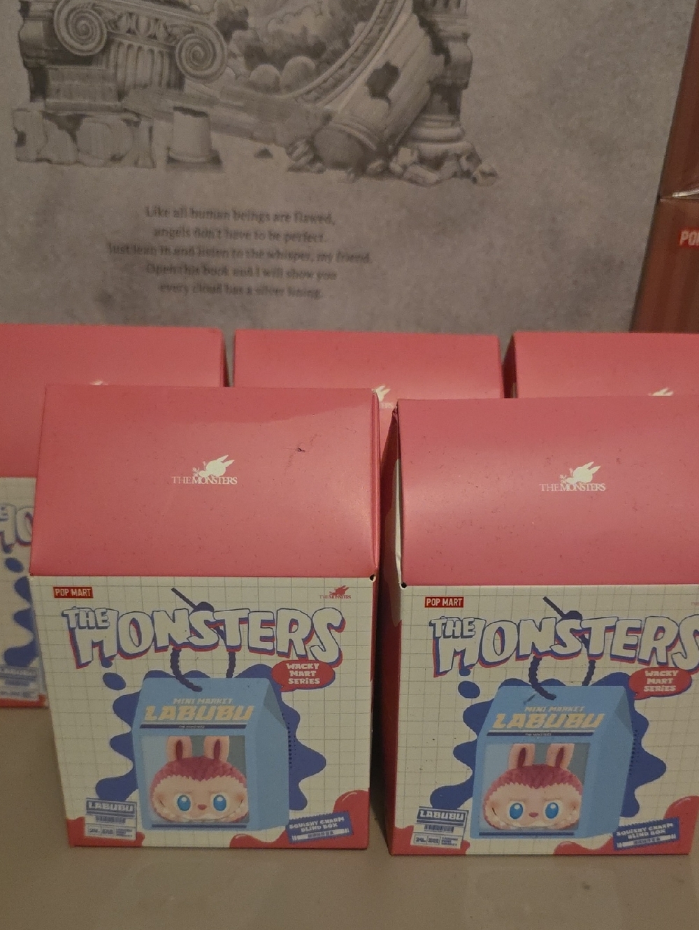 Pop Mart Labubu The Monsters Wacky Mart Squishy Charms Single Blind Boxes
